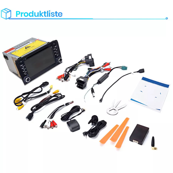7'' Android multimedia touchsystem til Audi A3 8P