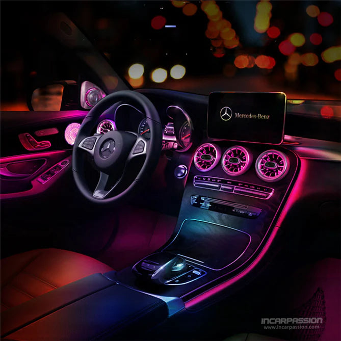 Mercedes Ambient-ljussats