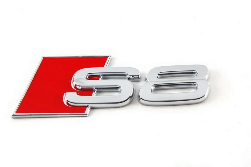S8 emblem chrom