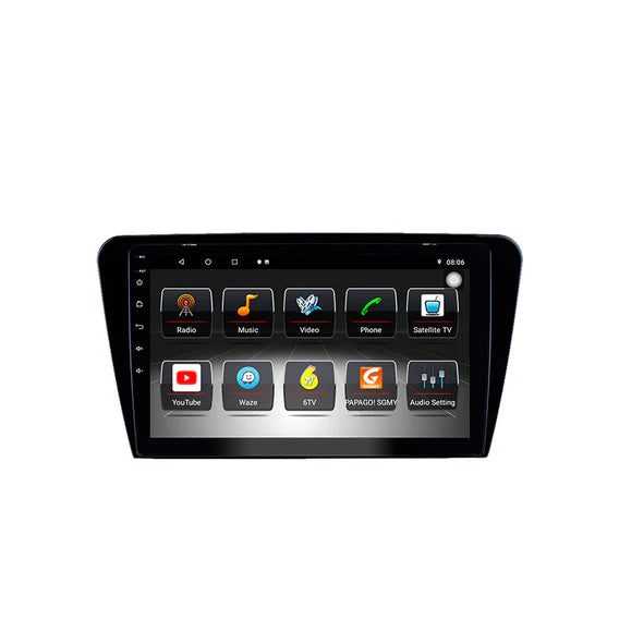 10'' Skoda Octavia android multimedia