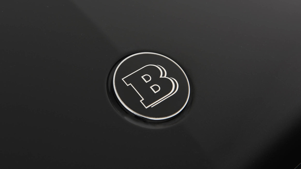 BRABUS logotyp för kylarlock svart