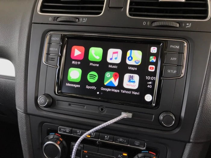 Indbygget Carplay & Android Auto funktion