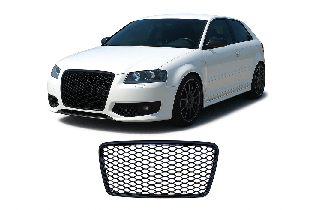 Honeycomb frontgrill til Audi A3 8P 03-08