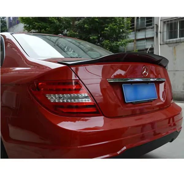 Bagspoiler til Mercedes C-klasse W204 Coupe blank sort