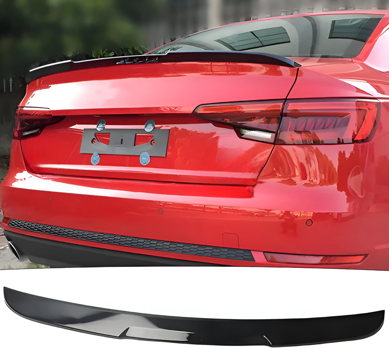Bagspoiler til Audi A4 B9 blank sort
