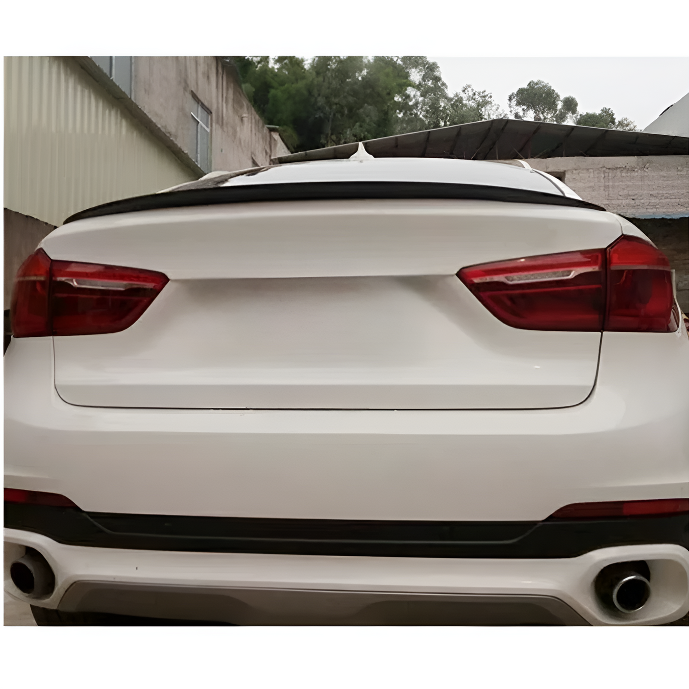 BMW X6 F16 Bagspoilere