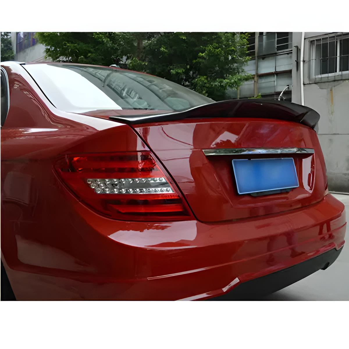 Mercedes C-klasse W204 spoiler