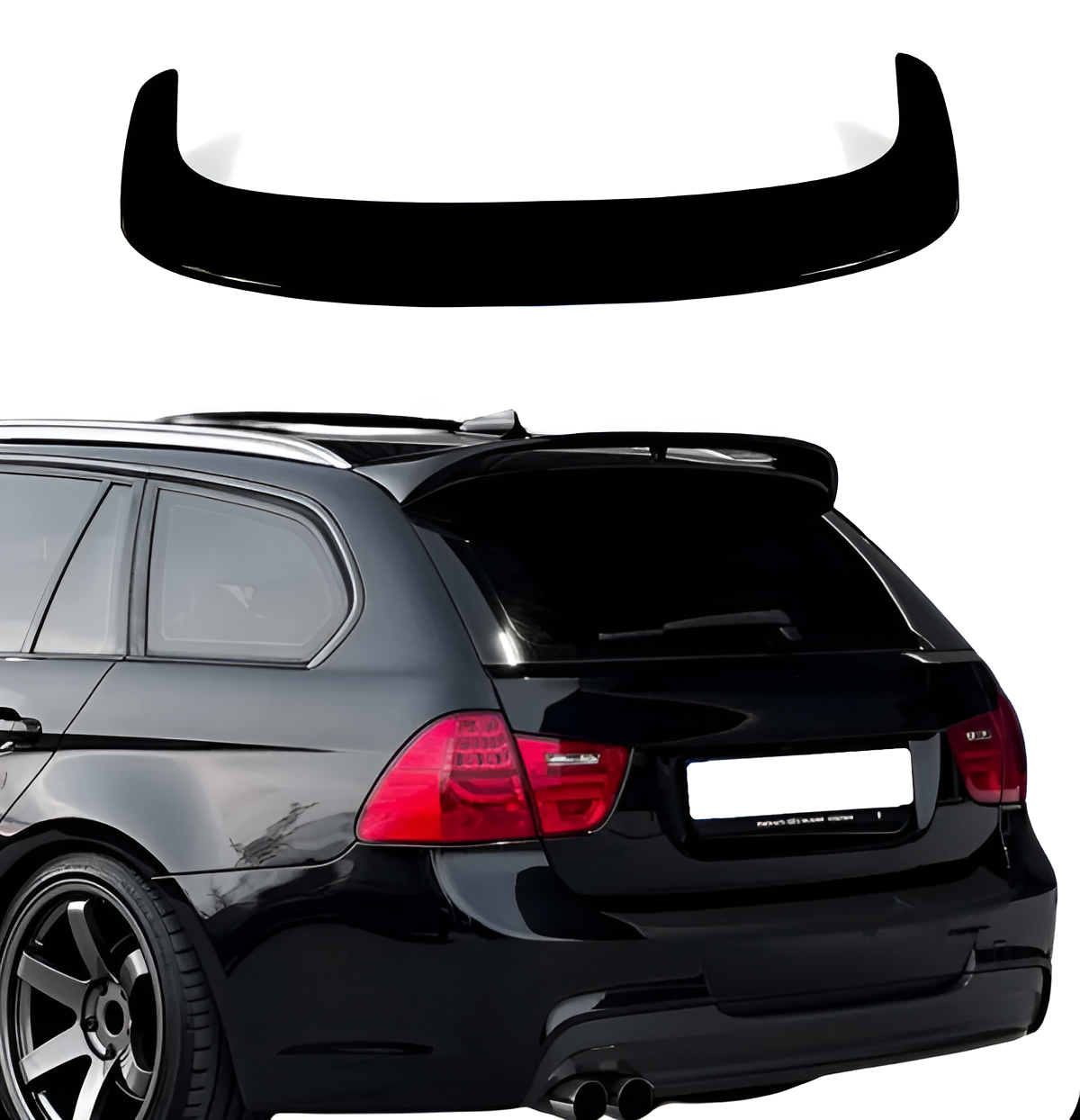BMW 3-serie E91 Touring Bagspoilere