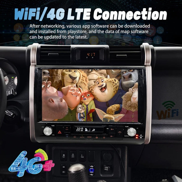 10'' Android Touchskærm til C1, Aygo, 108 15-20