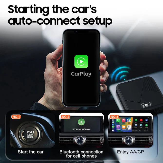 Trådløs Apple Carplay & Trådløs Android Auto modul