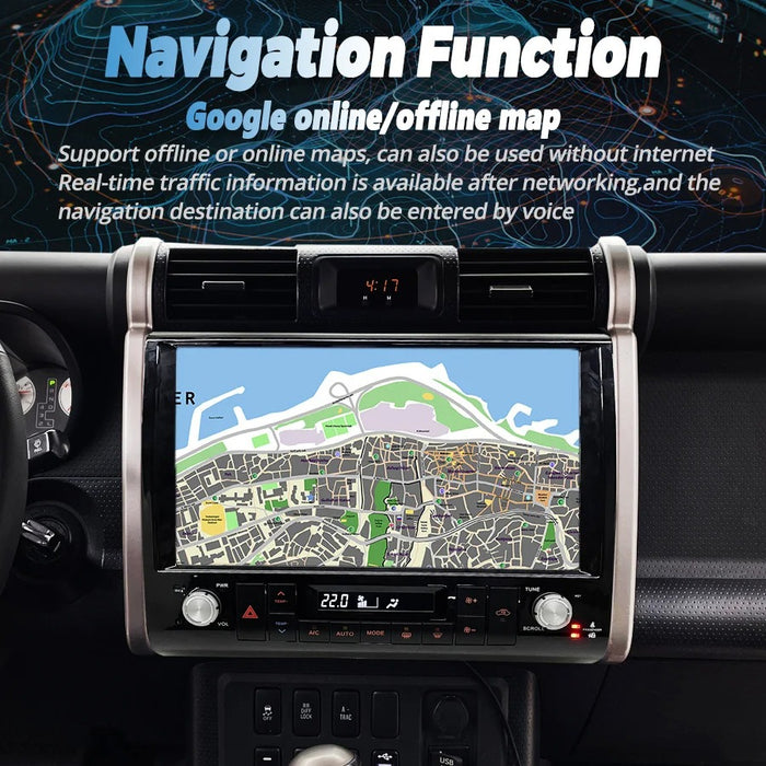 10'' Android Touchskærm til C1, Aygo, 108 15-20