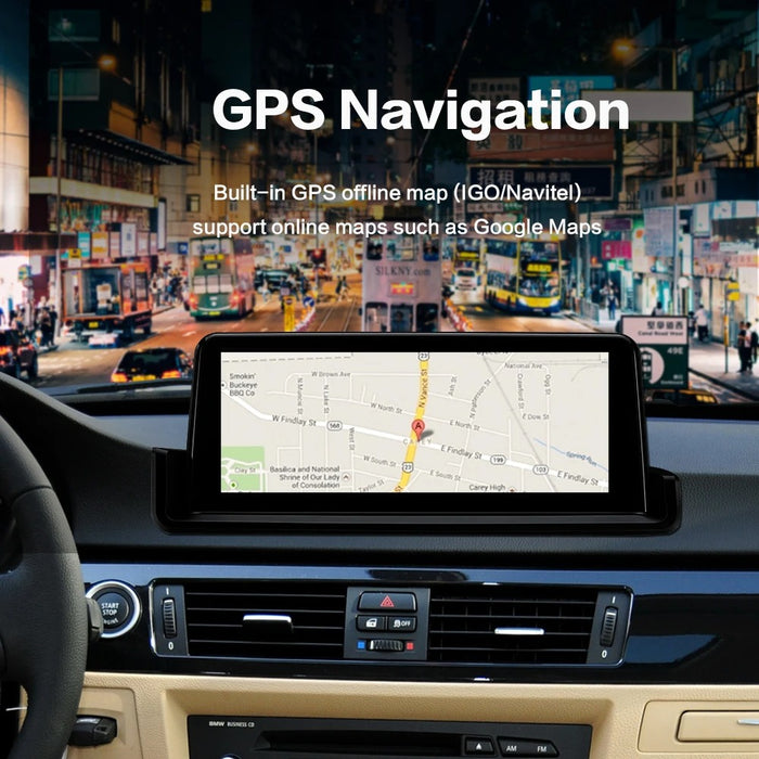10.25'' Android Touchskærm til BMW 5-Serie E60 E90