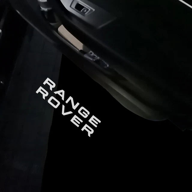 Range rover dørlogo lys