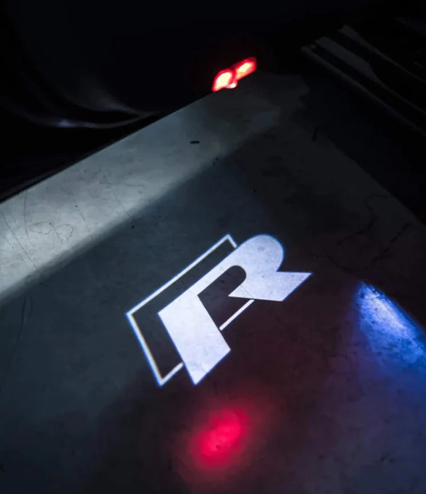 Volkswagen R logo lys