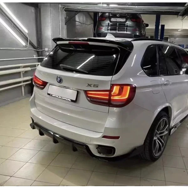 Bagspoiler til BMW X5 F15 2014-2018 blank sort