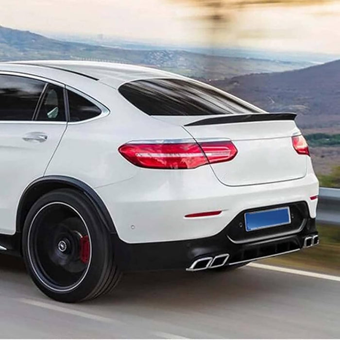 Bag spoiler til Mercedes GLC-klasse X253 2016-2018 blank sort