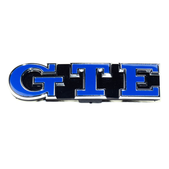 Volkswagen GTE emblem fram