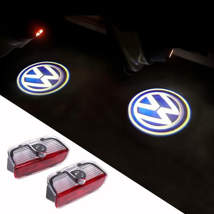 Volkswagen logo lys