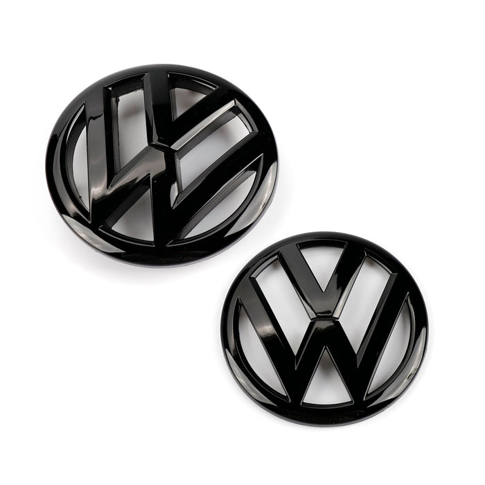 Volkswagen Golf 6 Logo front & bag blank sort